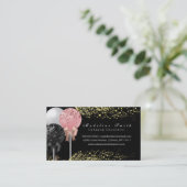 チョコレートケップスグリッターベーキングケーキデコレーター 名刺 (スタンド正面)