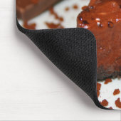 チョコレートケーキのマウスパッド マウスパッド (コーナー)