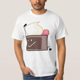 「チョコレートケーキテレビ – bfb cake」 tシャツ