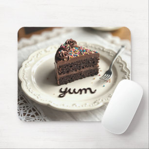 チョコレートケーキデザート マウスパッド