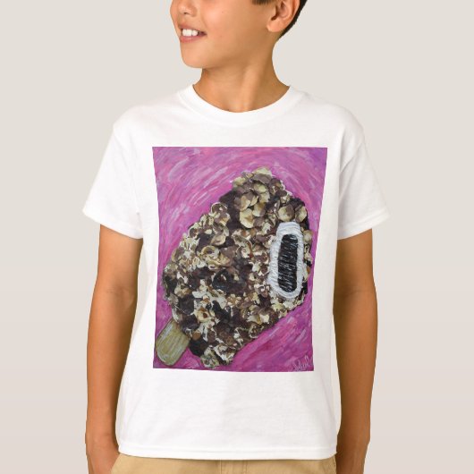 "チョコレートケーキバー" Tシャツ (正面)
