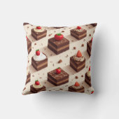 チョコレートケーキピロー クッション (裏面)