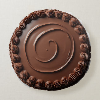 チョコレートケーキピロー ラウンドクッション