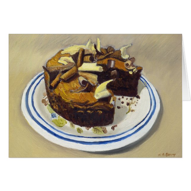 チョコレートケーキ (正面横)