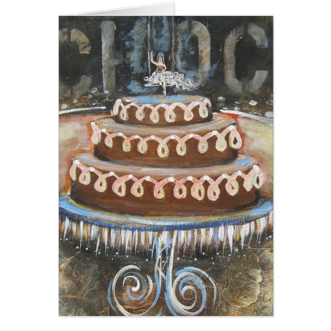 チョコレートケーキ (正面)