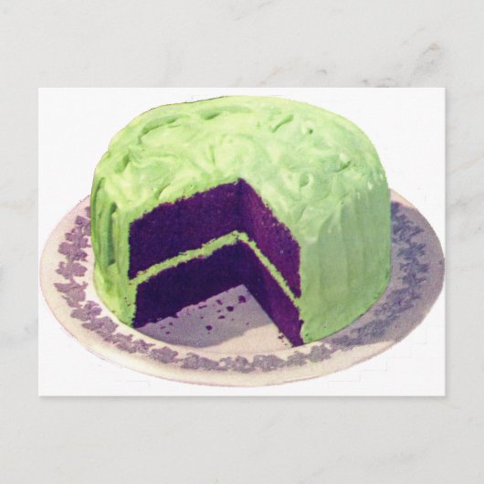 チョコレートケーキ1951 ポストカード (正面)