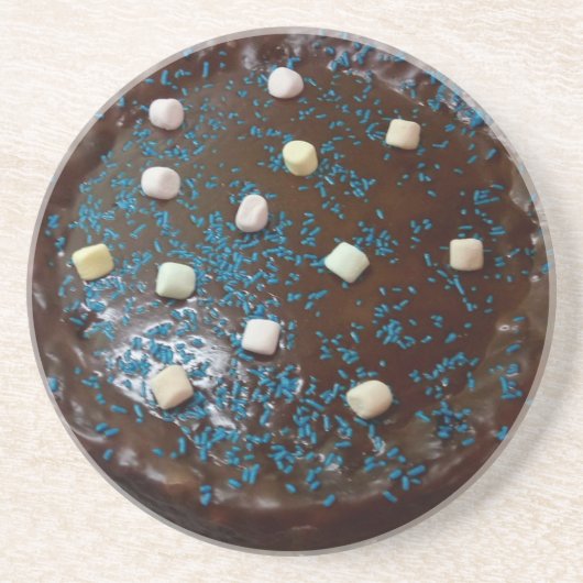 チョコレートケーキ コースター (正面)