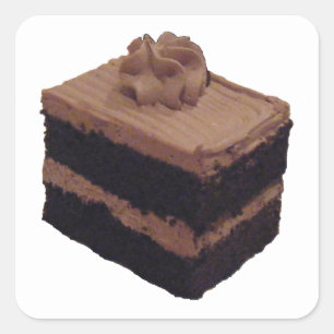チョコレートケーキ スクエアシール