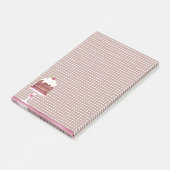 チョコレートケーキ ポストイット (アングル)