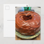 チョコレートケーキ！ ポストカード (正面/裏面)