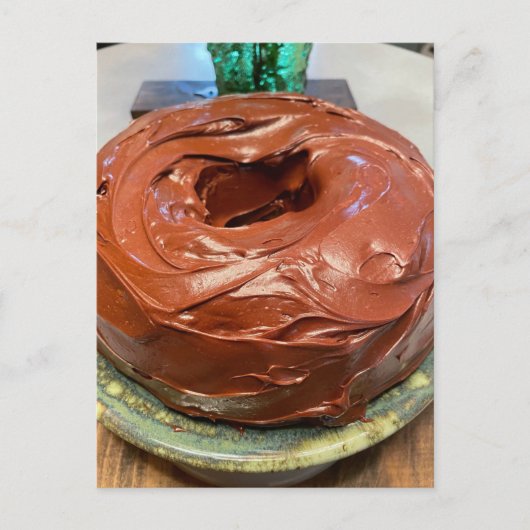 チョコレートケーキ！ ポストカード (正面)