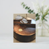 チョコレートケーキ ポストカード (スタンド正面)