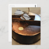 チョコレートケーキ ポストカード (正面/裏面)