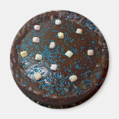 チョコレートケーキ マグネット (正面)