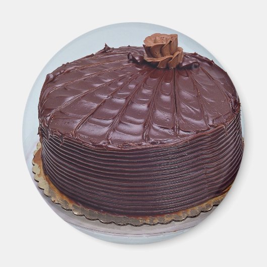 チョコレートケーキ マグネット (正面)
