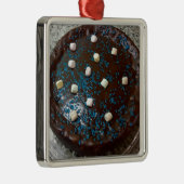 チョコレートケーキ メタルオーナメント (右)