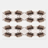 チョコレートケーキ ラッピングペーパーシート (正面3)