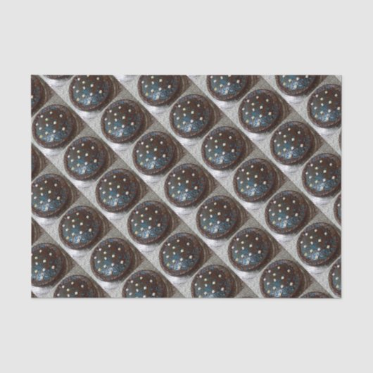 チョコレートケーキ 薄葉紙 (正面)