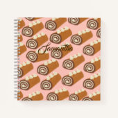 チョコレートケ転がーキ ノートブック (正面)