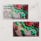 チョコレートケ飾ーキ 名刺 (正面/裏面)