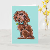 チョコレートコックパポハートカラー カード (黄色い花)