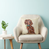 チョコレートコックパポハートカラー クッション (椅子)