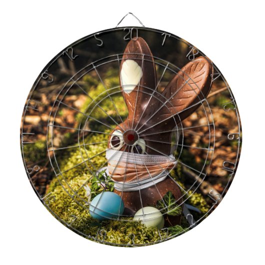 チョコレートコロナイースターバニー ダーツボード (正面)