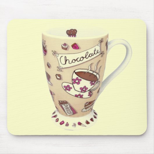 チョコレートコーヒーマウスパッド マウスパッド (正面)