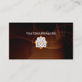 チョコレートサウンドビジネスカード 名刺 (裏面)