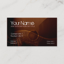 チョコレートサウンドビジネスカード 名刺