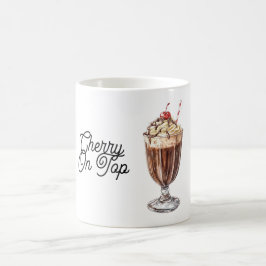 チョコレートサンデーチェリーオントップ コーヒーマグカップ