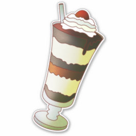 チョコレートサンデー シール