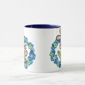 チョコレートサーフィンのバニーのマグ マグカップ (中央)