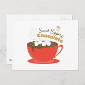 チョコレートシッピング ポストカード (正面/裏面)