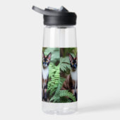 チョコレートシャム猫の双子 ウォーターボトル (右面)