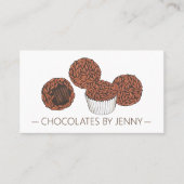 チョコレートショコラティエパティシエBrigadeiro 名刺 (正面)