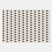 チョコレートショップボンキャンディースショコラティエ ラッピングペーパーシート (正面3)