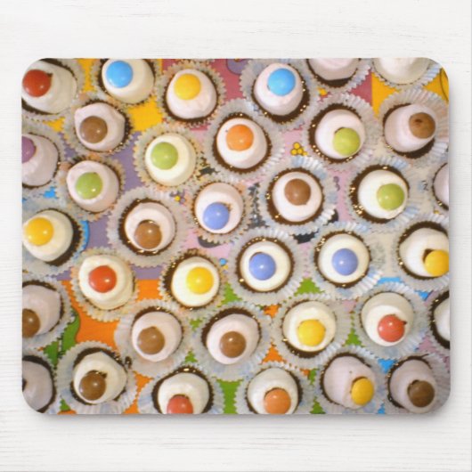 チョコレートシルクハット マウスパッド (正面)