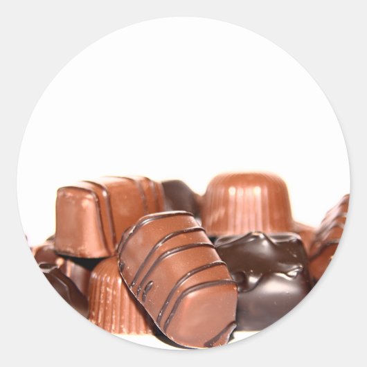 チョコレートシール ラウンドシール (正面)