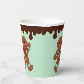 チョコレートジンジャーパン紙カップ 紙コップ (右)