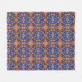 チョコレートスカイ フリースブランケット (正面(横))