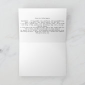 チョコレートスクウェアレシピ シーズンカード (内部)