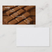 チョコレートスクウェア 名刺 (正面/裏面)
