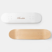 チョコレートスケートボード……! スケートボード (横)