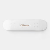 チョコレートスケートボード……! スケートボード (横)