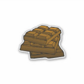 チョコレートステッカー シール (正面)