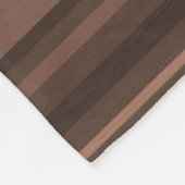 チョコレートストライプ類 フリースブランケット (角)