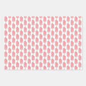 チョコレートストロベリーフジクルアイスクリームポップシクル ラッピングペーパーシート (正面3)