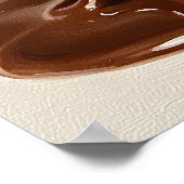 チョコレートストロベリー – 詳細なパインターリースタイル ポスター (角)