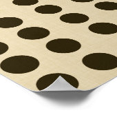 チョコレートスパイスモーズドット ポスター (角)